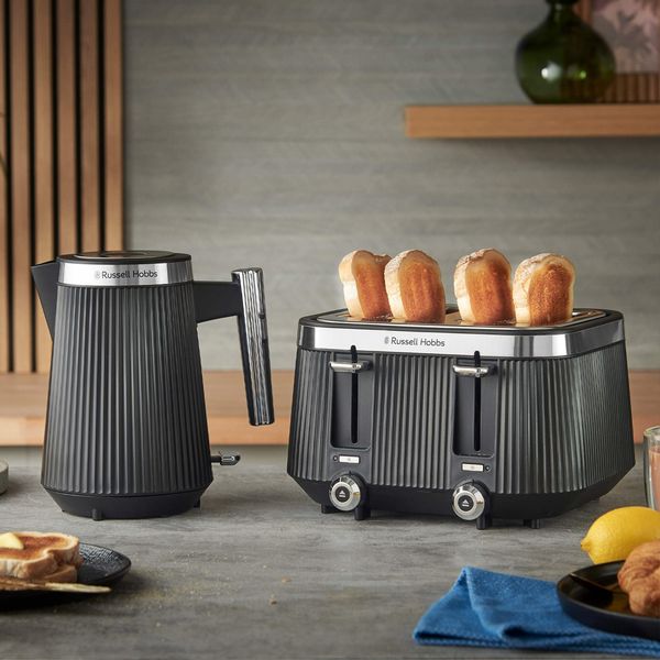 Russell Hobbs Bronte Kettle & Toaster Set Black